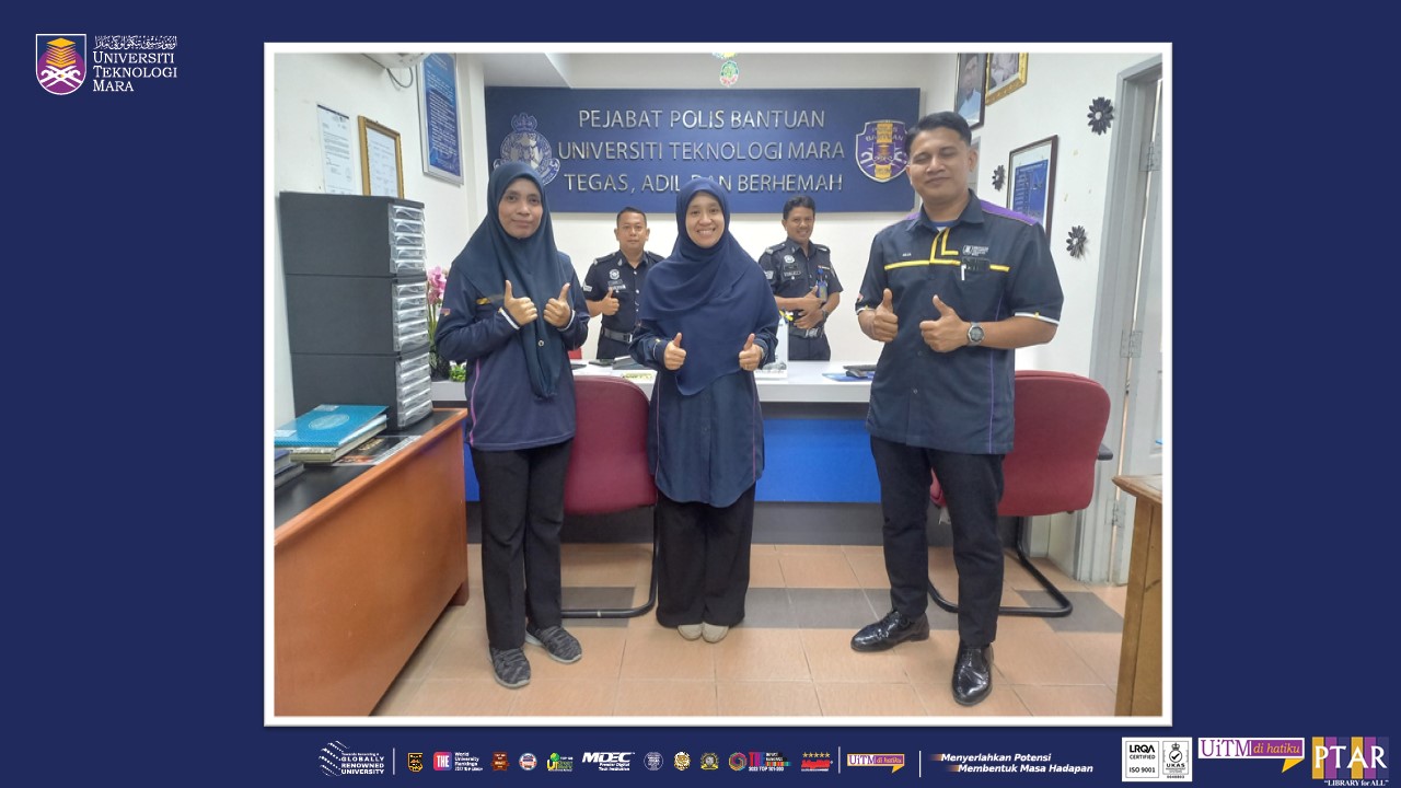 SESI LIBAT URUS PENGURUSAN REKOD BERSAMA PTJ: BAHAGIAN POLIS BANTUAN UiTM CAWANGAN PERAK KAMPUS SERI ISKANDAR 2024