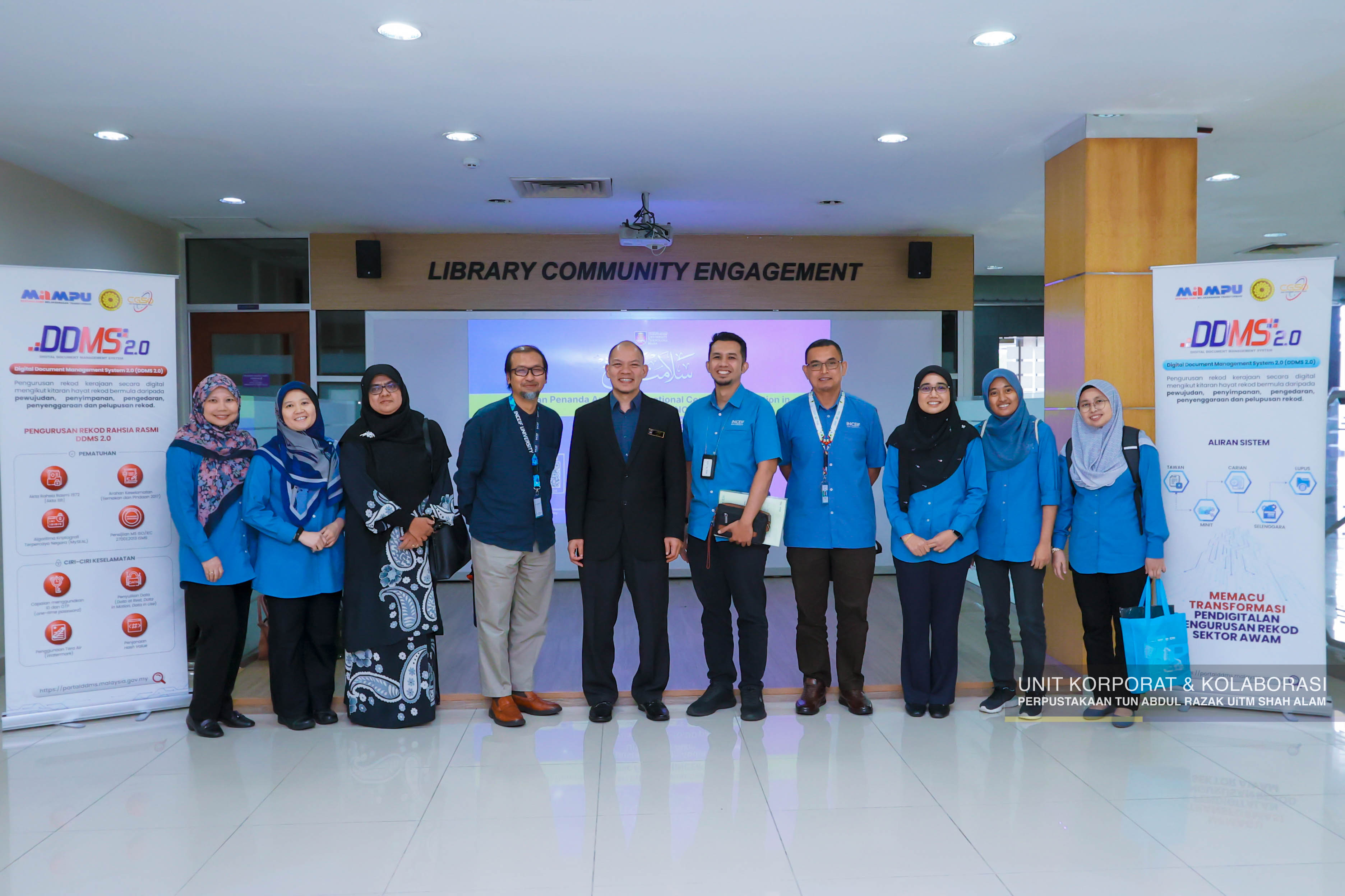 Lawatan Ilmu dari Knowledge Management Centre, INCEIF University