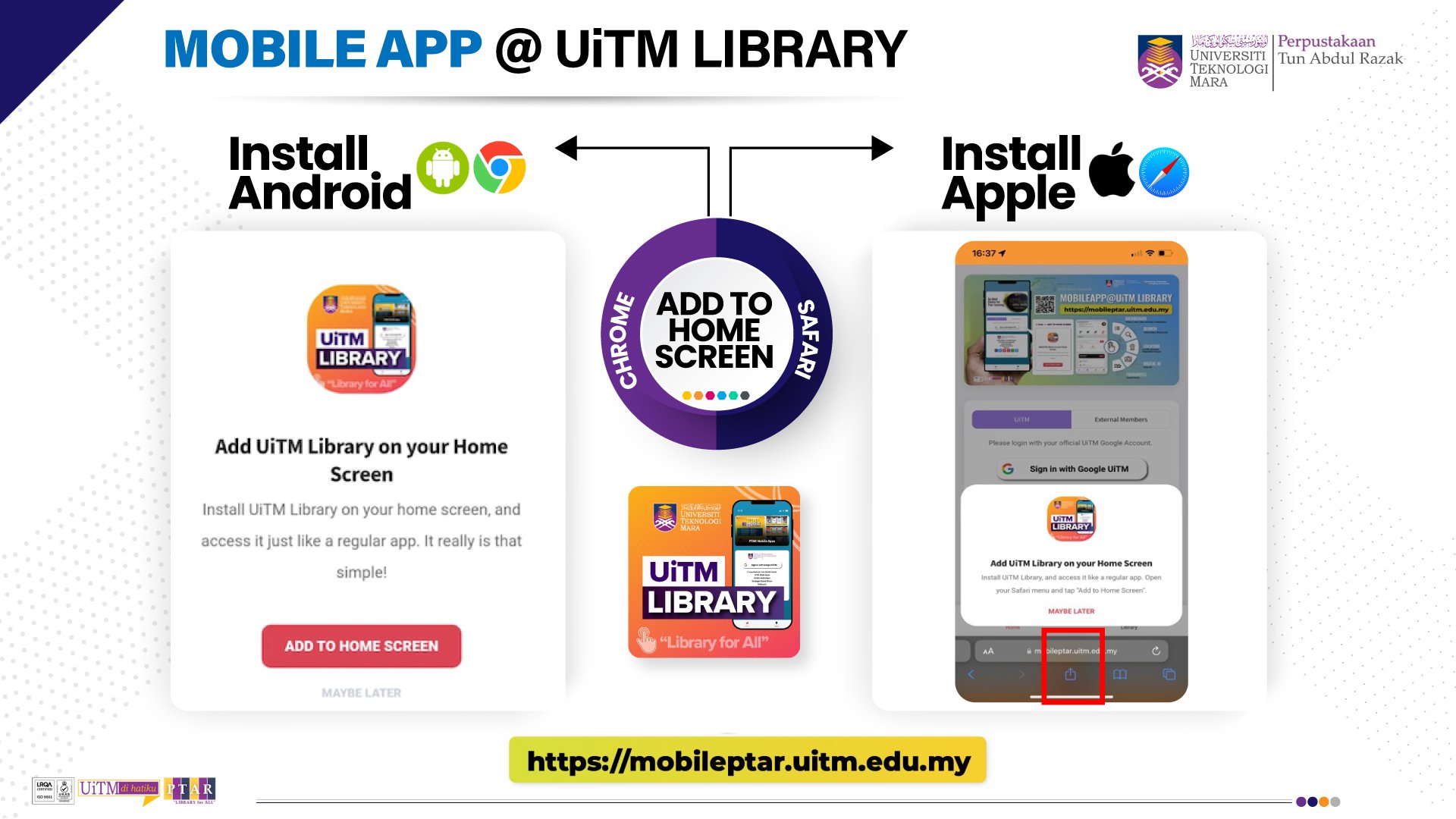 MobileAPP @ UiTM Library