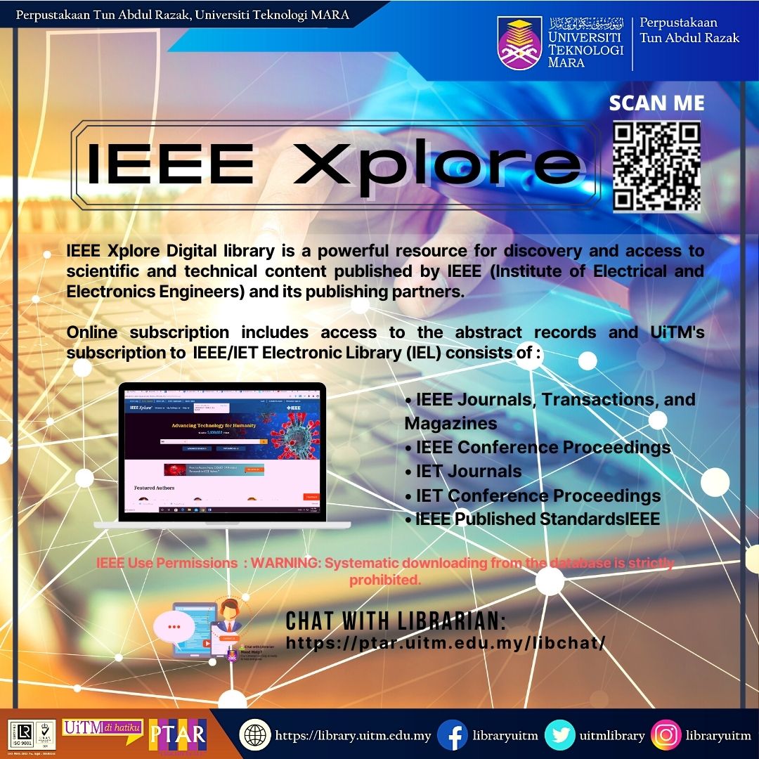 Discover our eResources IEEE Xplore 