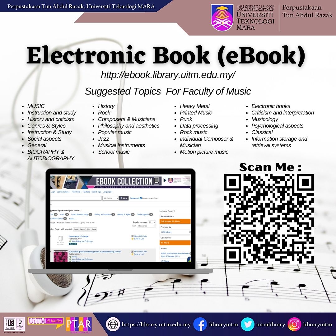 Discover our eResources on Faculty of Music eBook  